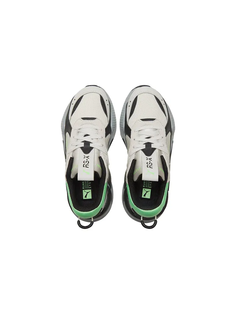 Спортивные кроссовки PUMA RS-X Mix 'Colorblock - Nimbus Cloud Green' — изображение 4 из 6, серый
