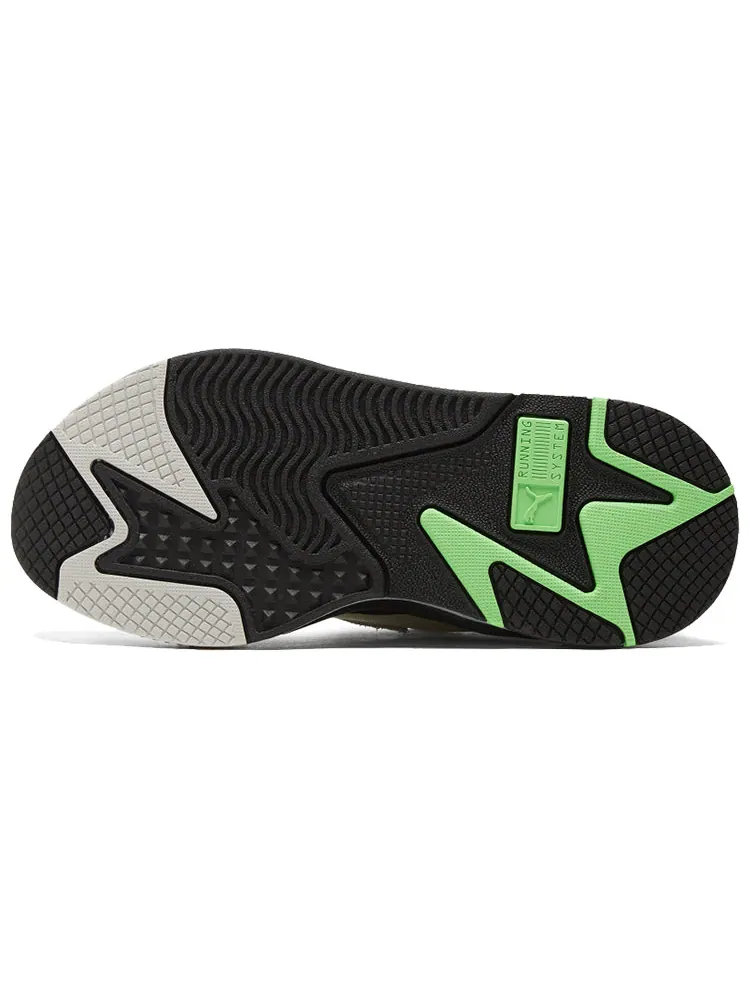 Спортивные кроссовки PUMA RS-X Mix 'Colorblock - Nimbus Cloud Green' — изображение 6 из 6, серый