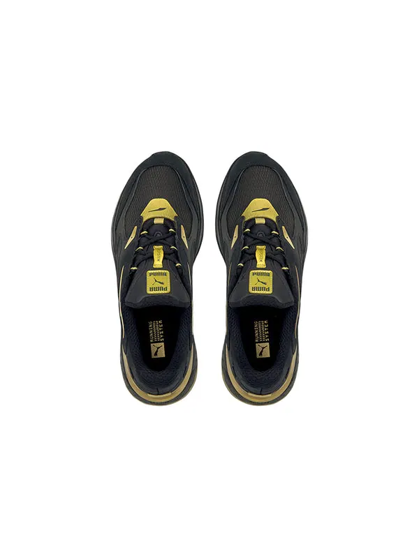 Кроссовки rs-fast metal v2 'black team gold' Puma — изображение 3 из 4, черный