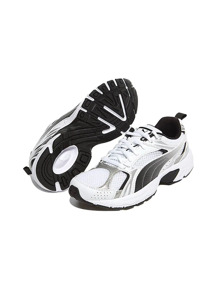Беговые кроссовки PUMA Milenio 'White Limestone' — изображение 5 из 6, серый