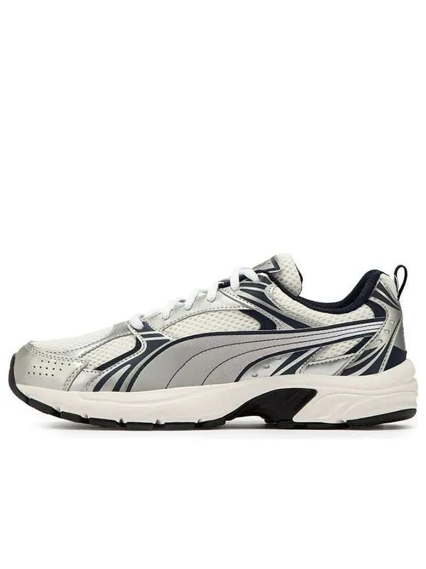 Кроссовки milenio 'white silver' Puma — изображение 1 из 4, белый/серебристый