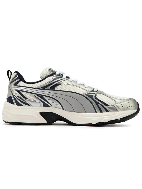 Кроссовки milenio 'white silver' Puma — изображение 2 из 4, белый/серебристый