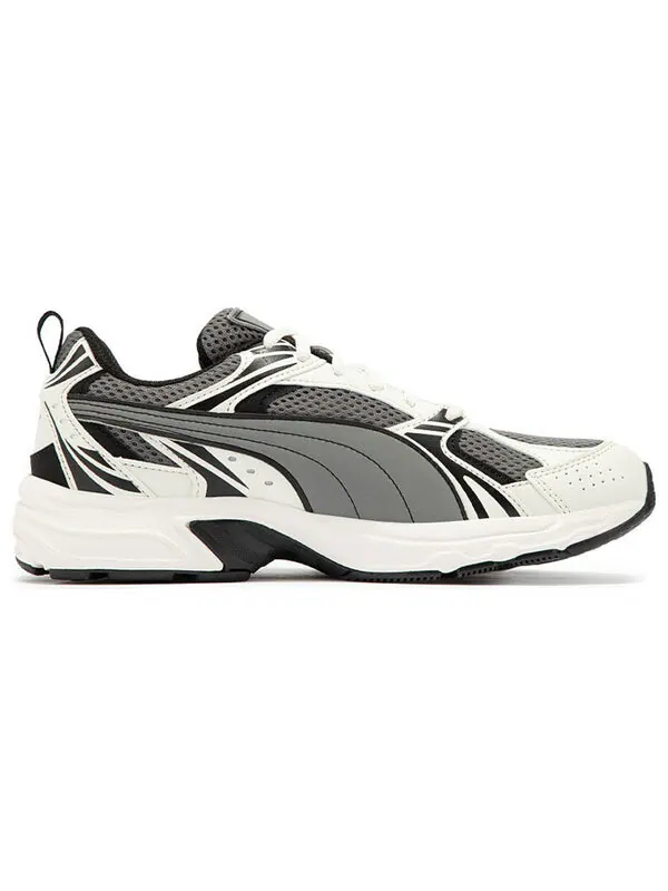Кроссовки milenio 'white steel grey' Puma — изображение 2 из 4, кремовый/белый/серый