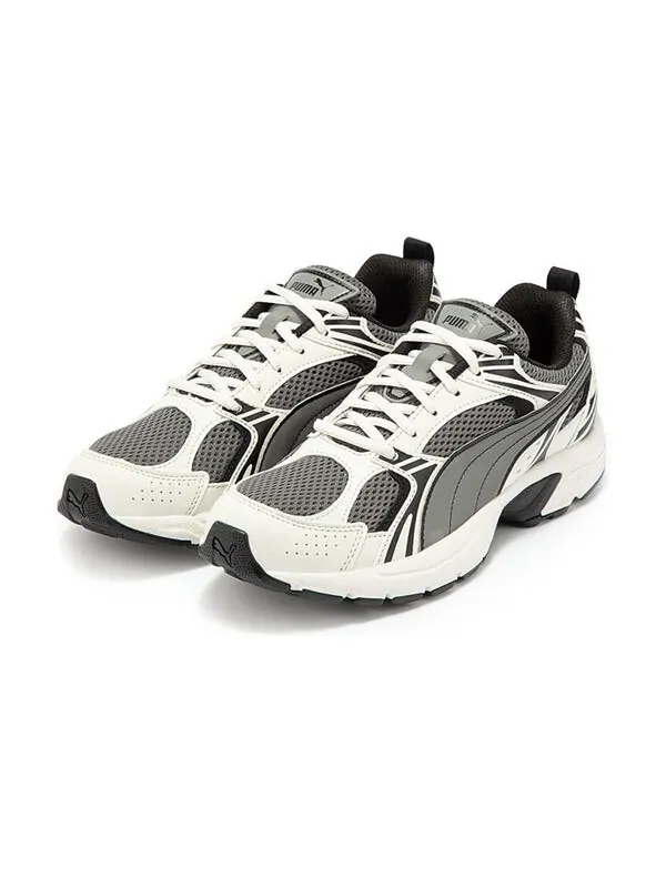 Кроссовки milenio 'white steel grey' Puma — изображение 3 из 4, кремовый/белый/серый