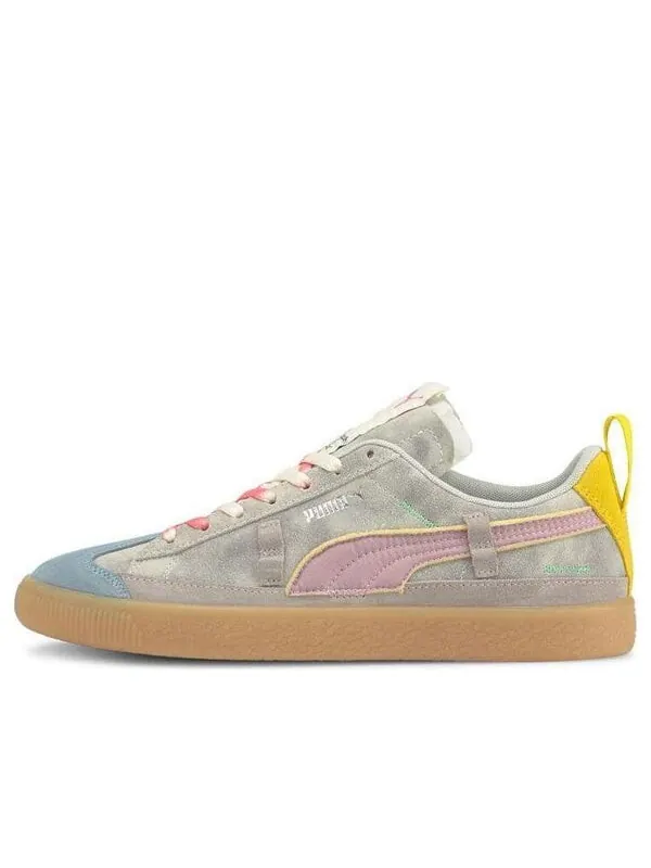 Кроссовки kidsuper studios x suede vintage 'lupine' Puma — изображение 1 из 4, серый/синий/красный