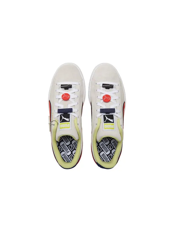Кроссовки suede 'decor8' Puma — изображение 4 из 4, белый/синий/красный