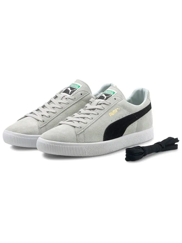 Кроссовки suede vintage retro made in japan 'grey violet' Puma — изображение 3 из 4, черный/серый