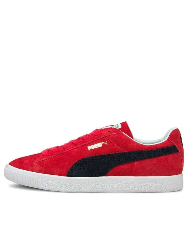 Кроссовки suede vintage retro made in japan 'high risk red navy' Puma — изображение 1 из 4, черный/красный/белый
