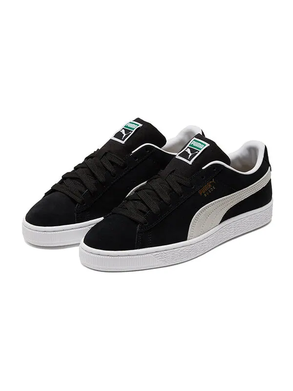 Кроссовки suede classic 21 'black white' Puma — изображение 3 из 4, черный