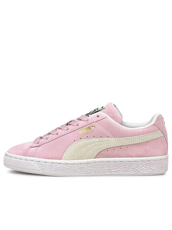 Кроссовки suede classic 21 'pink lady white' Puma — изображение 1 из 4, розовый/синий