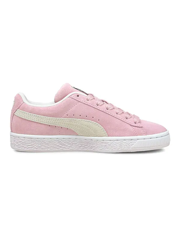 Кроссовки suede classic 21 'pink lady white' Puma — изображение 2 из 4, розовый/синий