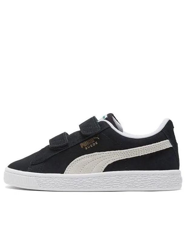 Кеды PUMA Suede Classic Xxi (Middle Kids) Casual Shoes White/Black — изображение 1 из 6, черный