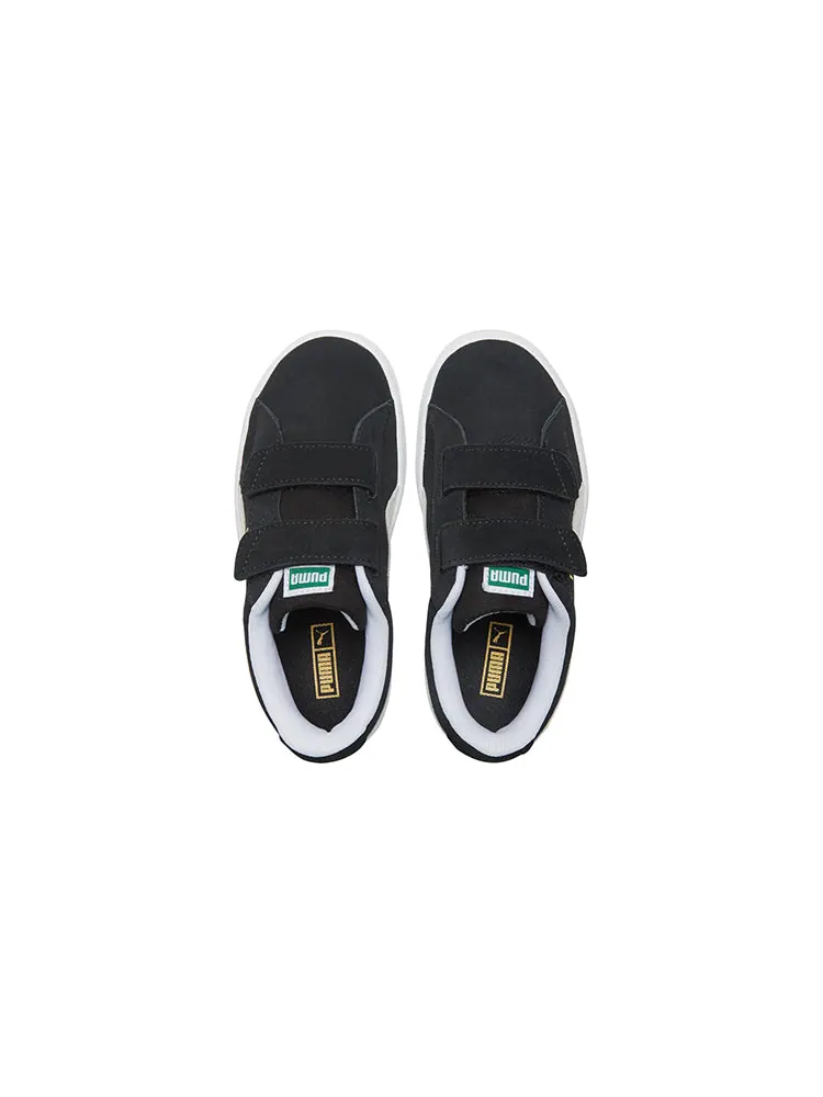 Кеды PUMA Suede Classic Xxi (Middle Kids) Casual Shoes White/Black — изображение 4 из 6, черный