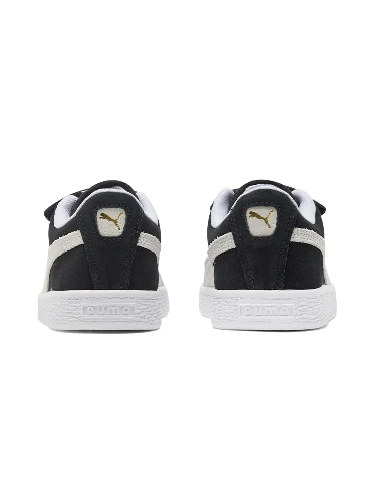 Кеды PUMA Suede Classic Xxi (Middle Kids) Casual Shoes White/Black — изображение 5 из 6, черный