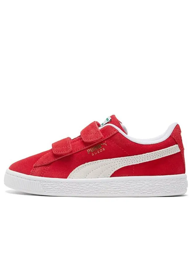 Кеды PUMA Suede Classic Xxi (Middle Kids) Casual Shoes White/Red — изображение 1 из 6, красный