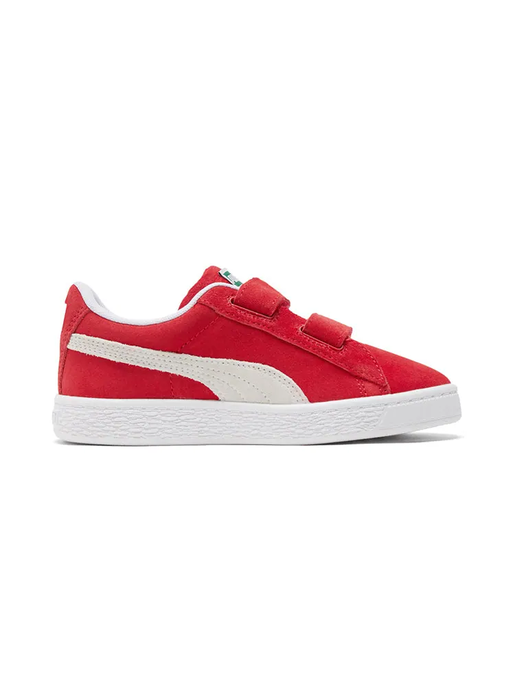 Кеды PUMA Suede Classic Xxi (Middle Kids) Casual Shoes White/Red — изображение 2 из 6, красный
