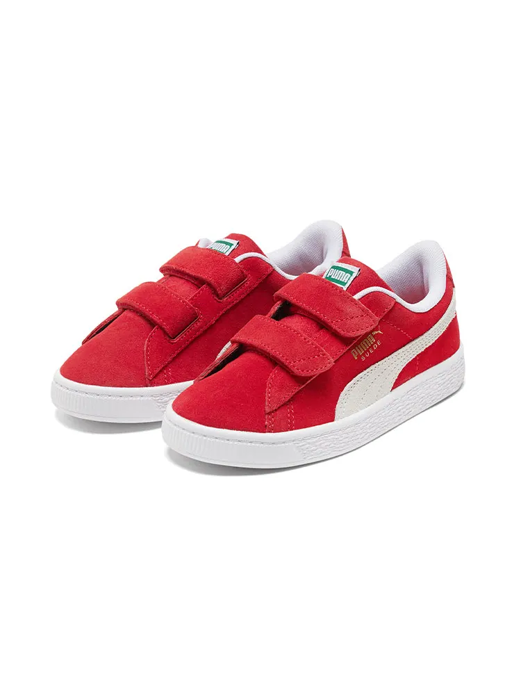 Кеды PUMA Suede Classic Xxi (Middle Kids) Casual Shoes White/Red — изображение 3 из 6, красный