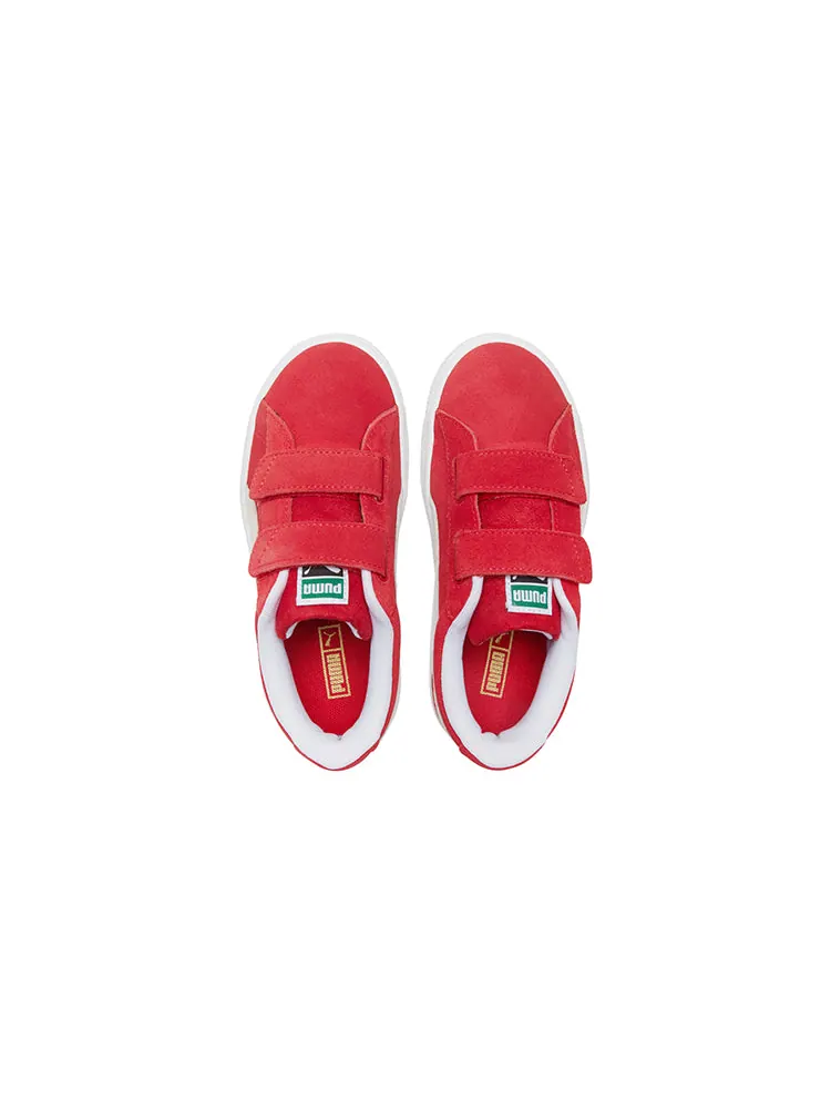 Кеды PUMA Suede Classic Xxi (Middle Kids) Casual Shoes White/Red — изображение 4 из 6, красный