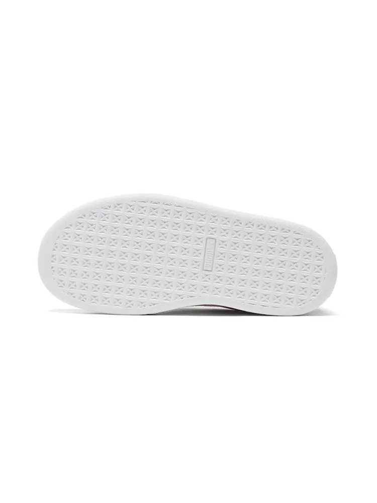Кеды PUMA Suede Classic Xxi (Middle Kids) Casual Shoes White/Red — изображение 6 из 6, красный