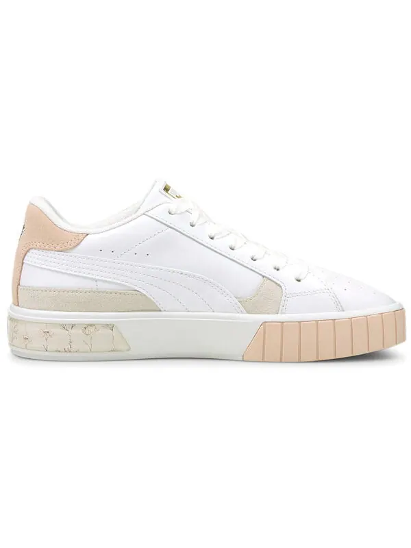 Кроссовки cali star 'in bloom - cloud pink' Puma — изображение 2 из 4, белый/розовый