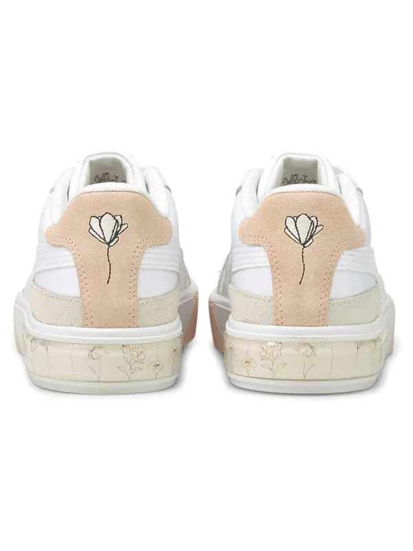 Кроссовки cali star 'in bloom - cloud pink' Puma — изображение 4 из 4, белый/розовый