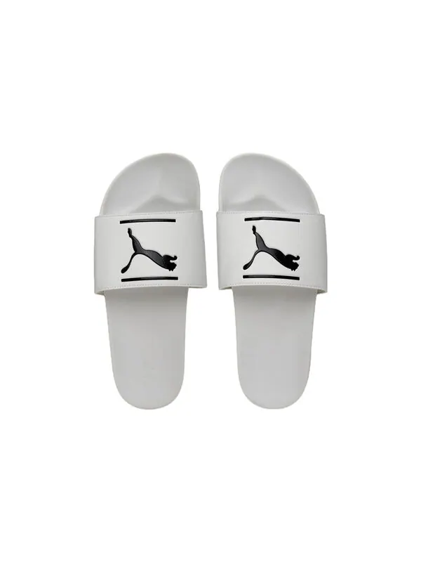 Тапочки leadcat future comfort slide 'white black' Puma — изображение 4 из 4, белый