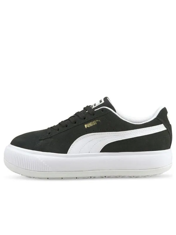 Кроссовки suede mayu 'black white' Puma — изображение 1 из 4, черный/белый