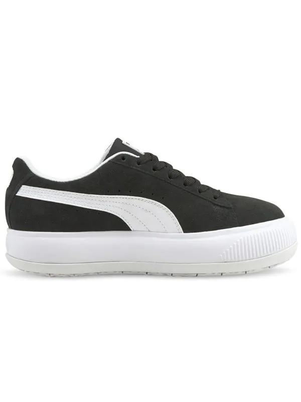Кроссовки suede mayu 'black white' Puma — изображение 2 из 4, черный/белый