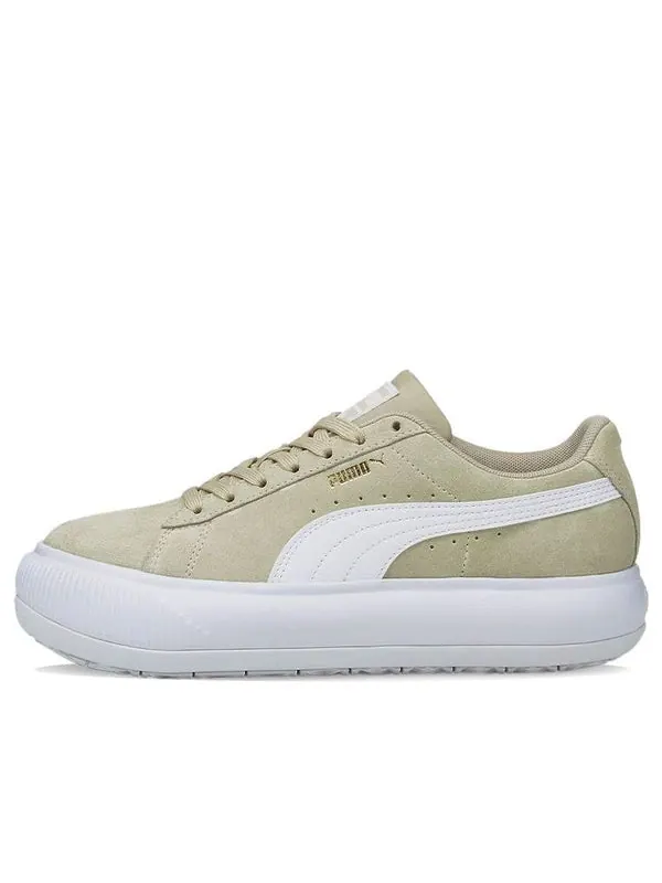 Кроссовки suede mayu 'putty' Puma — изображение 1 из 4, светлый хаки/белый