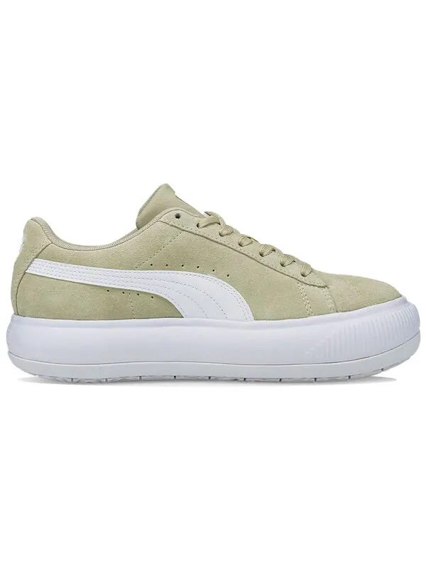 Кроссовки suede mayu 'putty' Puma — изображение 2 из 4, светлый хаки/белый