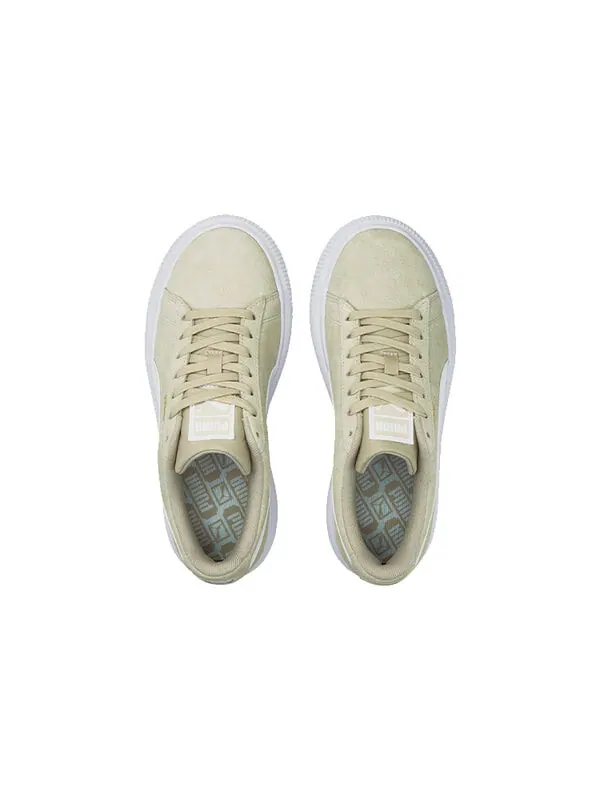 Кроссовки suede mayu 'putty' Puma — изображение 3 из 4, светлый хаки/белый