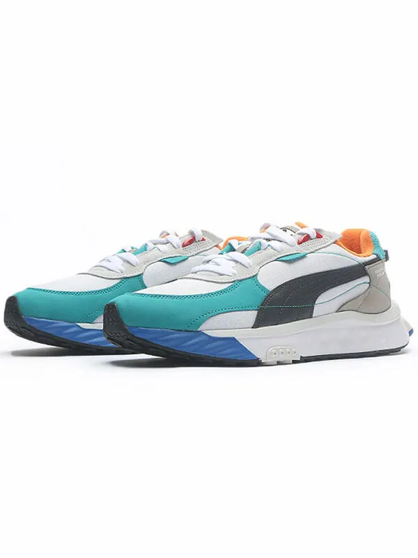 Кроссовки wild rider 'layers - white viridian green' Puma — изображение 4 из 4, черный/зеленый