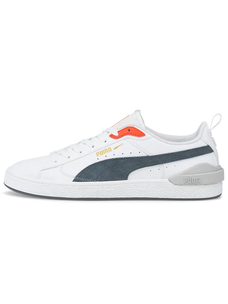 Кеды PUMA Suede Bloc 'White Dark Slate' — изображение 2 из 5, белый