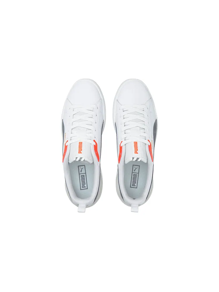 Кеды PUMA Suede Bloc 'White Dark Slate' — изображение 4 из 5, белый