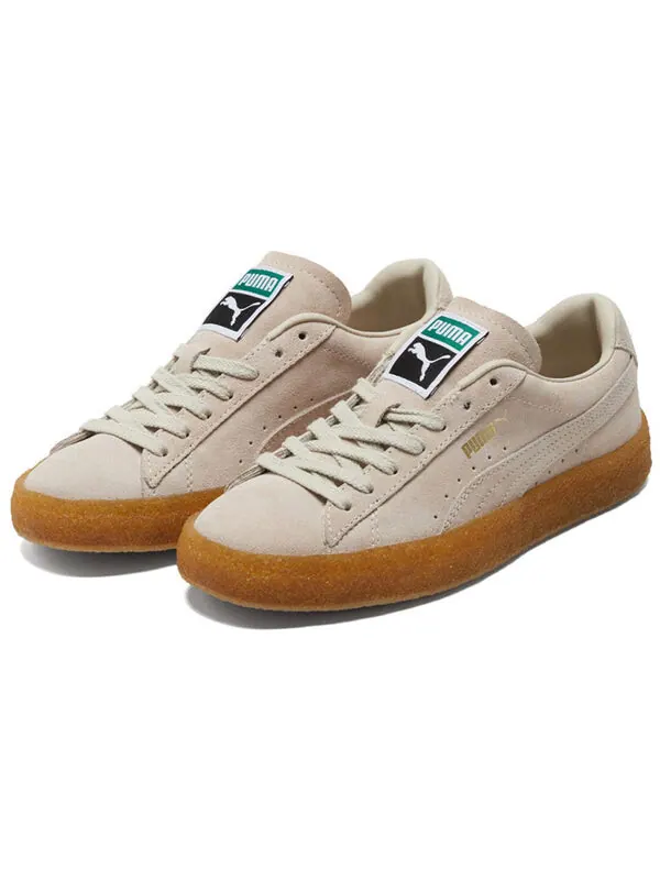 Кроссовки suede crepe 'peyote' Puma — изображение 3 из 4, розовый