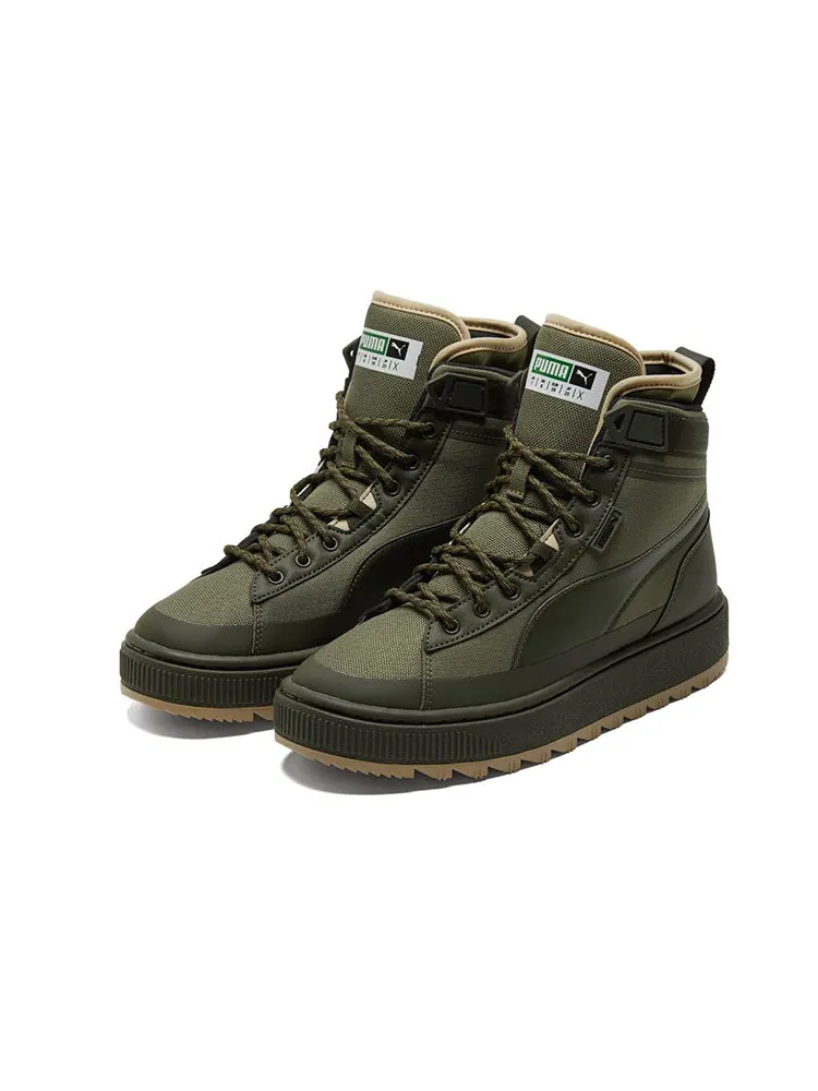 Кеды PUMA Unisex Suede Mid WTR Sneakers Green — изображение 3 из 6, коричневый