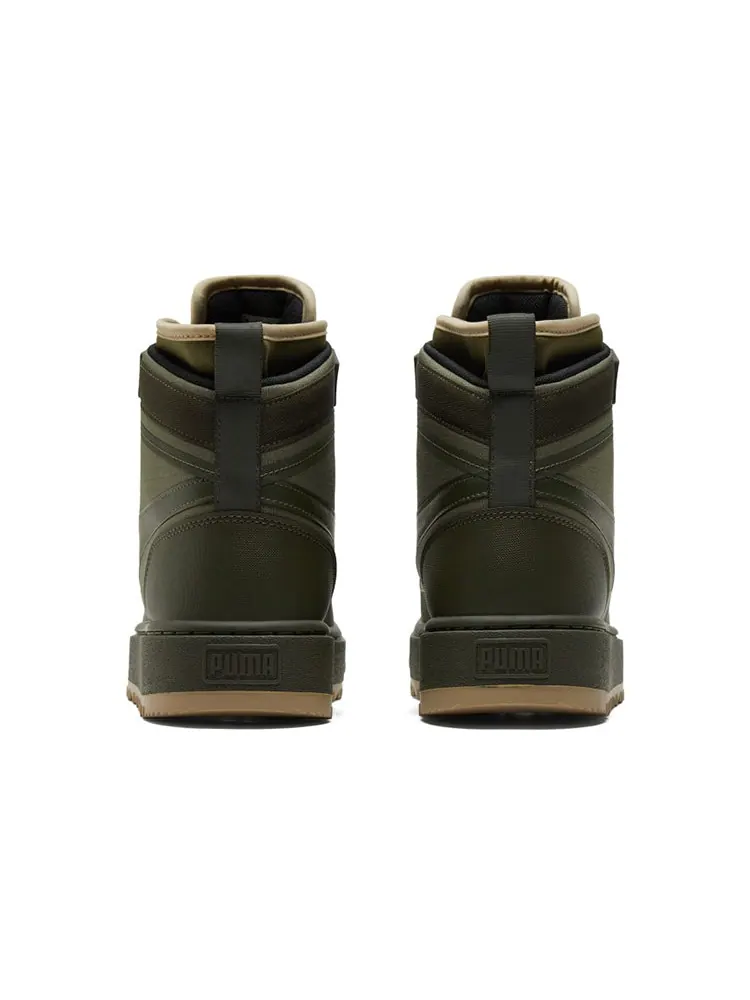 Кеды PUMA Unisex Suede Mid WTR Sneakers Green — изображение 5 из 6, коричневый