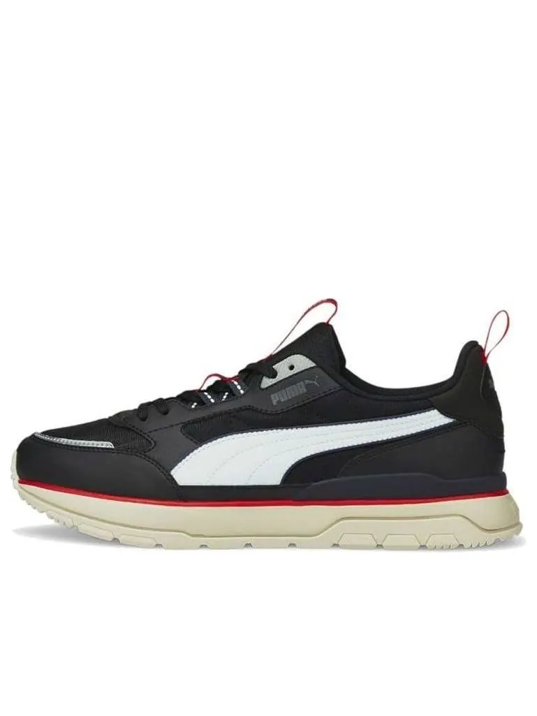 Беговые кроссовки PUMA R78 Trek 'Black White' — изображение 1 из 5, красный
