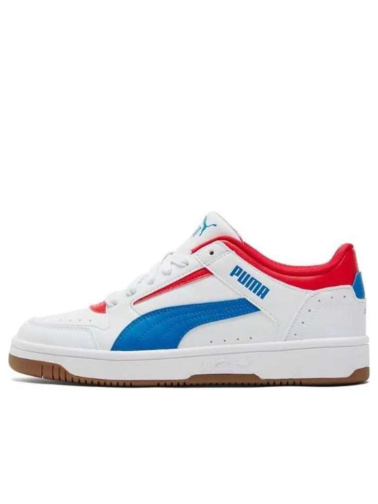 Кеды PUMA Rebound Joy Low 'White Future Blue High Risk Red' — изображение 1 из 4, красный