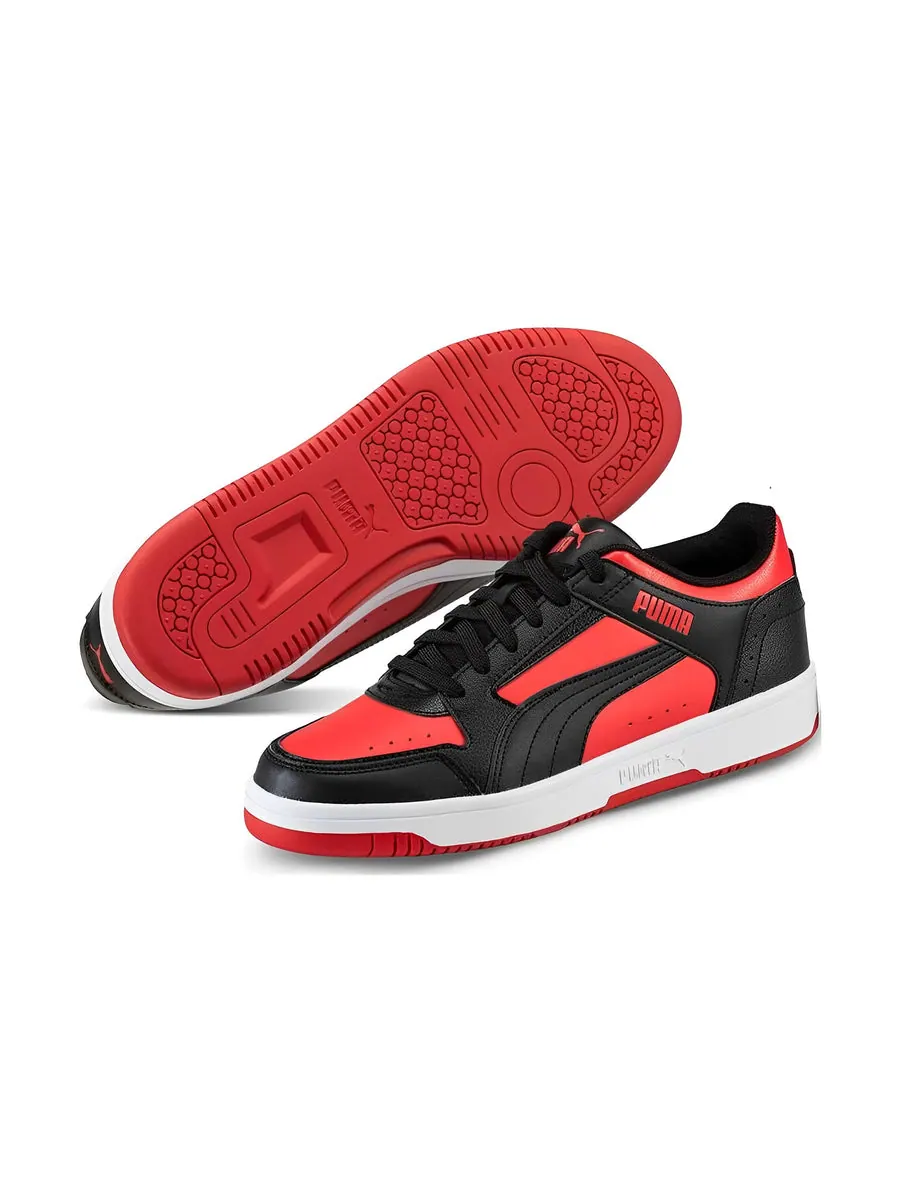 Кеды PUMA REBOUND Joy Low 'Black Red' — изображение 3 из 6, черный
