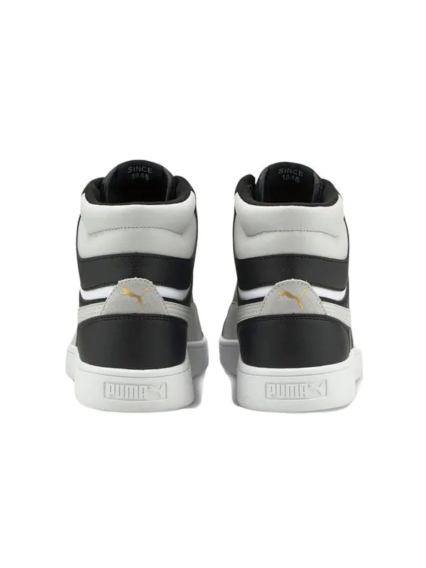 Кроссовки shuffle mid 'black white' Puma — изображение 4 из 4, черный/белый