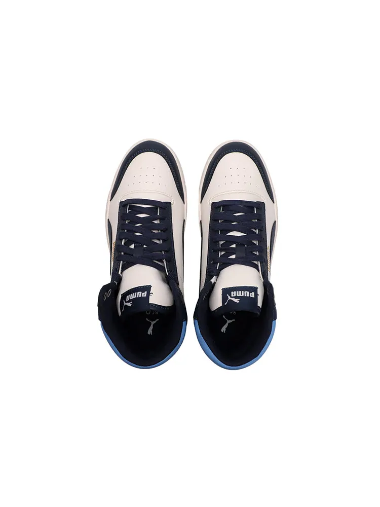 Кеды PUMA Shuffle Mid Mid Tops Casual Skateboarding Shoes Unisex Blue White — изображение 4 из 6, синий