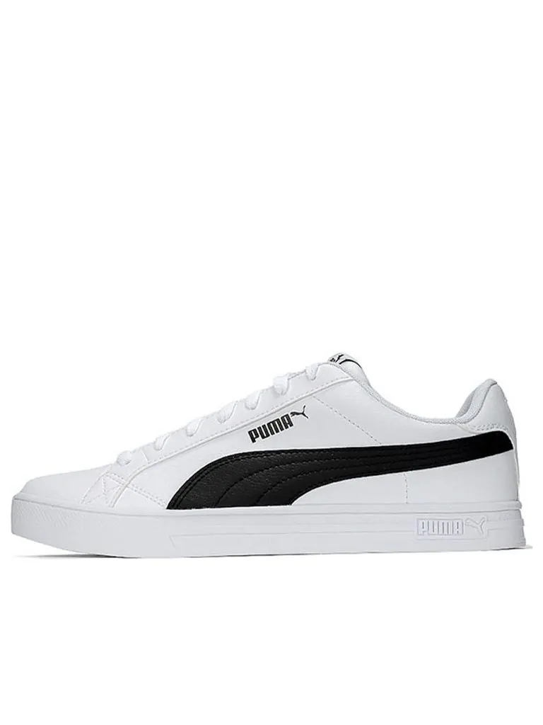 Кеды PUMA Smash Vulc V3 Lo 'White Black' — изображение 1 из 5, черный