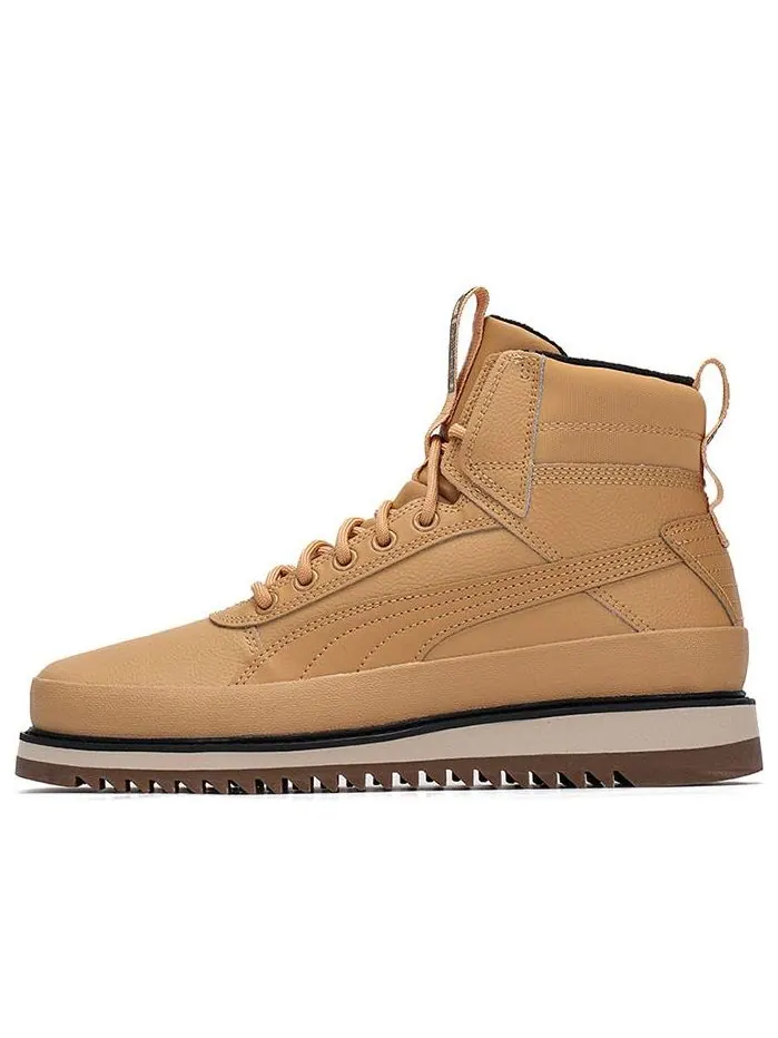 Ботинки PUMA Unisex Desierto v2 WTR Rubber High Boots Brown — изображение 1 из 4, коричневый-коричневый