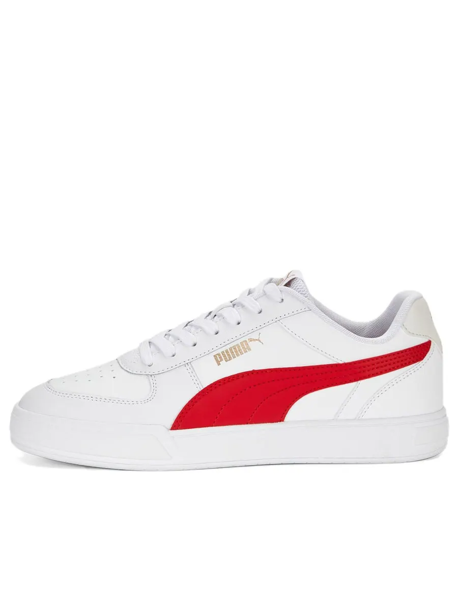 Кроссовки PUMA Caven Trainers 'White Red' — изображение 1 из 3, белый