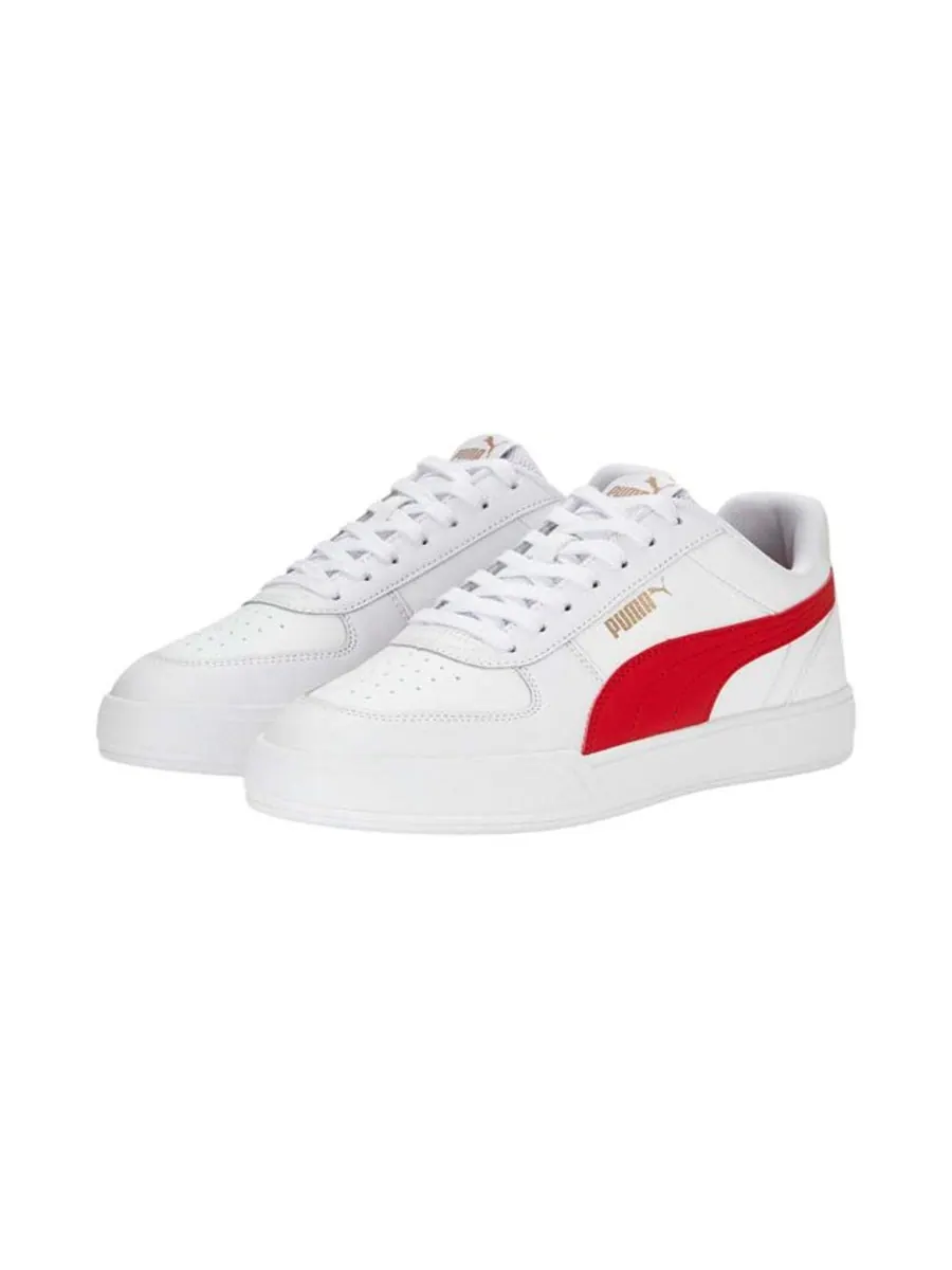 Кроссовки PUMA Caven Trainers 'White Red' — изображение 2 из 3, белый
