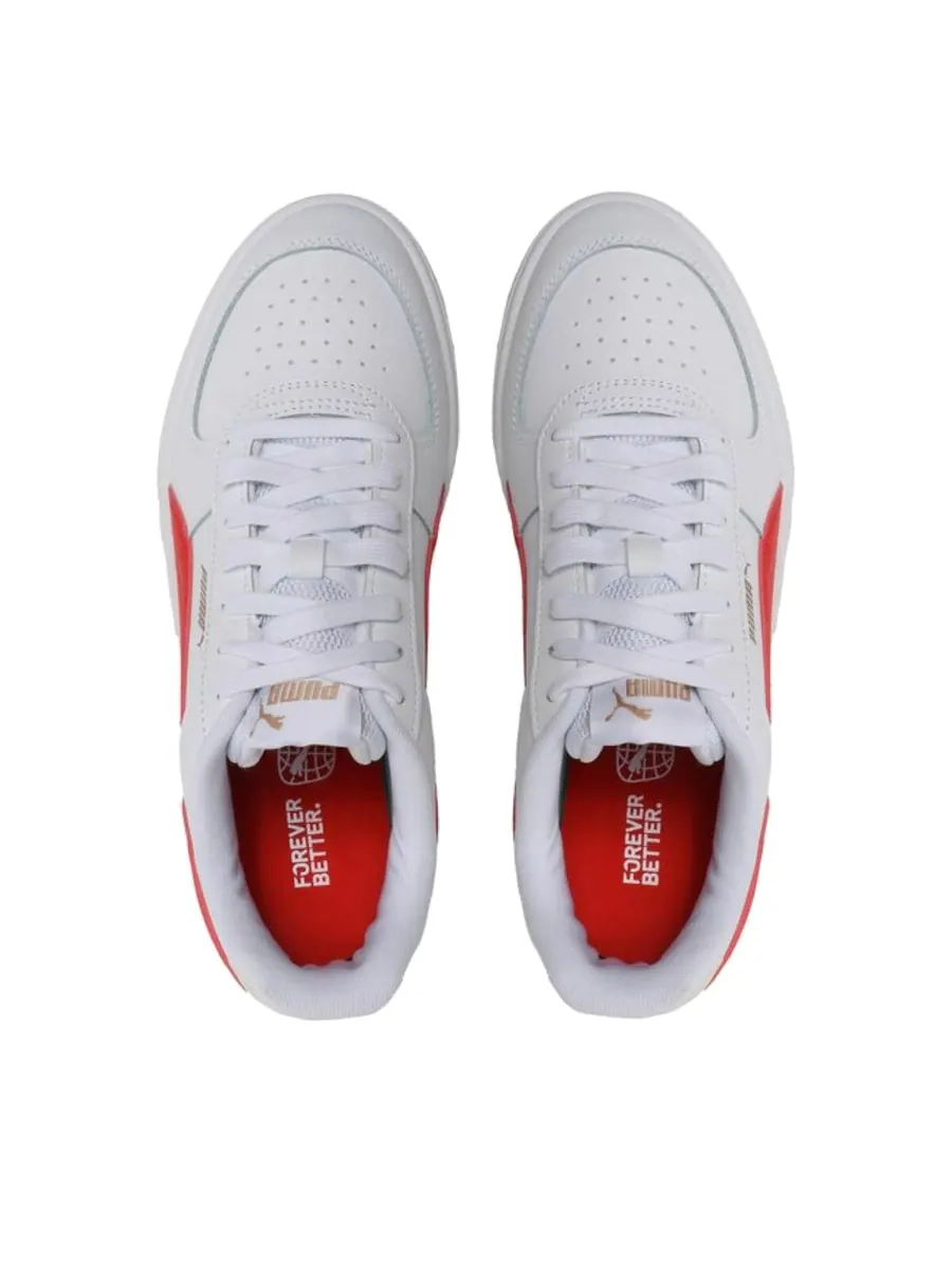 Кроссовки PUMA Caven Trainers 'White Red' — изображение 3 из 3, белый