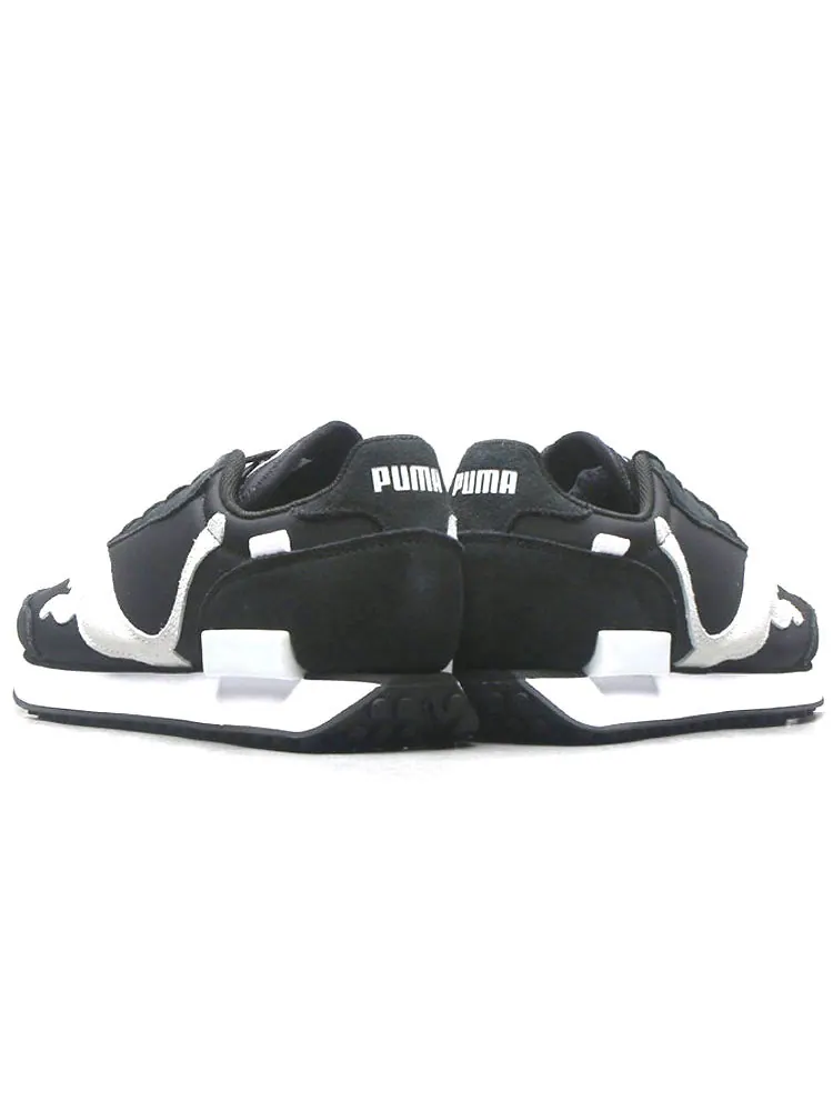 Спортивные кроссовки PUMA Unisex Future Rider Risk Alert Sports Shoes Black/White — изображение 4 из 4, черный