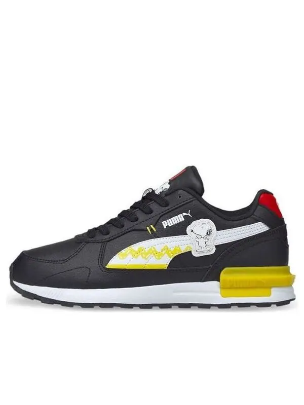 Кроссовки peanuts x graviton 'snoopy' Puma — изображение 1 из 4, черный/белый/желтый