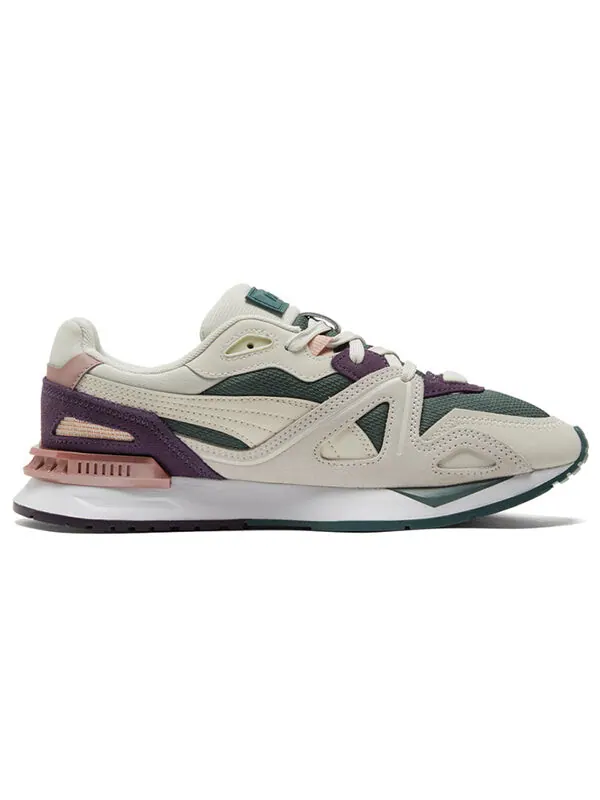 Кроссовки mirage mox suede 'ivory glow silver pine' Puma — изображение 2 из 4, серый/зеленый